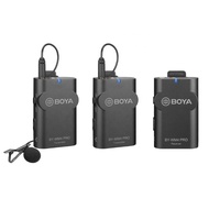 Boya BY-WM4 Pro-K2 Dual Wireless Microphone ไมโครโฟนไร้สาย แบบไมค์คู่ ใช้ได้ทั้งกล้องและมือถือ