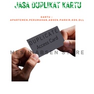 Duplicate Boarding Apartment Card Parking Attendance Access