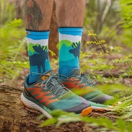 Trail Midweight Crew |Injinji Trail Midweight Crew High Neck Off-Road Socks Injinji Socks