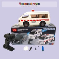 AMBULANCE HOSPITAL REMOTE CONTROL CAR TOY CHILDREN'S EDUCATIONAL CAR TOY/ REMOTE CONTROL HOSPITAL AM