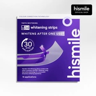 Hismile V34 Whitening Strips, Teeth Whitening Strips, Purple Tooth Whitening, Tooth Stain Treatment,