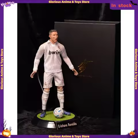 In Stock 1/6 Soldier Ronaldo Cristiano Ronaldo CR7 Little Ronaldo Real Madrid Siu Edition Celebratio