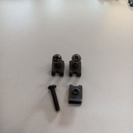 (1BIJI) M4 CLIP + SCREW SET SCREW COVERSET SCREW CLIP HONDA WAVE125/WAVE100