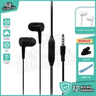Earphone Headset hp ngebass dengan microphone cocok untuk oppo samsung vivo xiaomi realme iphone