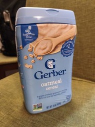 Gerber 燕麥米糊 454g（大盒裝）