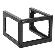 6U Server Rack with Swing Gate - 6U Wall Mount Rack for 19 Inch IT Equipment Open Frame Rack – Netwo