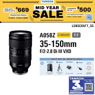 Tamron 35-150mm F2-2.8 Di III VXD Lens [A058Z] for Nikon Z | Tamron Singapore Warranty