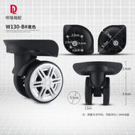Universal Wheel Luggage Parts Carryon Suitcase Replacement Roller Wheel Bag Wheel Travel Bag Mainten