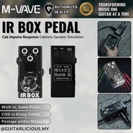 M-vave IR Box Pedal 32 Presets 24bit,IR Cab Impulse Response Cabinets Speaker Simulation Pedal