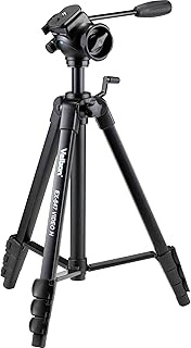Velbon lock video tripod EX-547 VIDEO N 4-stage lever Ashi径 23mm medium-sized Furyudo pan head DIN s