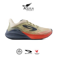 PUTIH 910 Nineten Haze Vision Running Shoes - Ivory White/Orange/Dark Grey