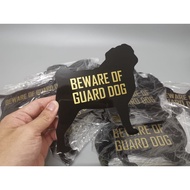 BEWARE OF DOG Sign | Acrylic Signage | Pug | Chiwawa | Corgi | Akita | Labrador | Chow Chow | Husky 