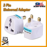 Universal UK 3 Pin Travel Plug Socket Adapter 3 Pin Plug Socket US/EU/AU to UK Plug Adaptor