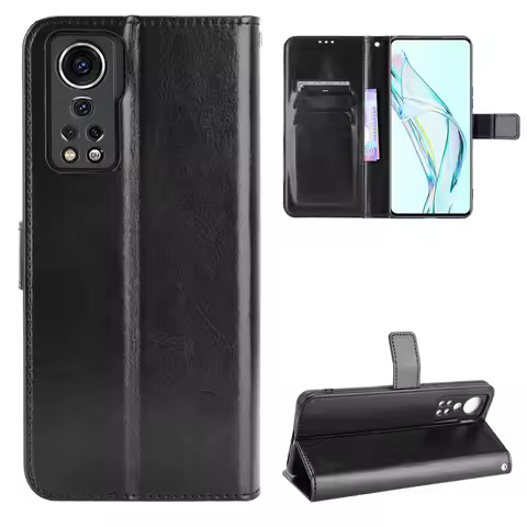 For ZTE Axon 30 5G Case Luxury Flip PU Leather Wallet Lanyard Stand Case For ZTE Axon 30 5G Axon30 P