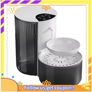 【W】Cat Water Fountain Water Dispenser Cat Water Dispenser White