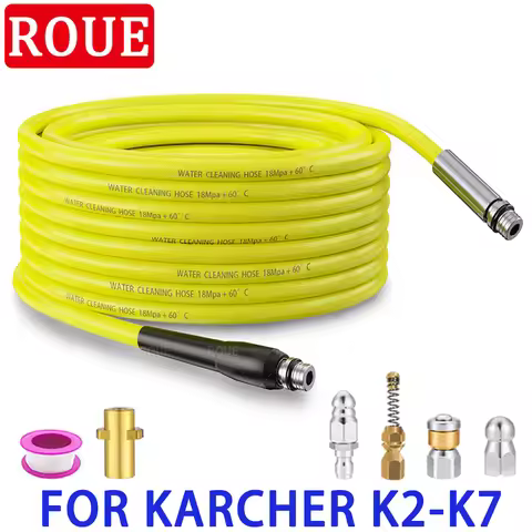 Pressure Drain Pipe for Karcher Washer Sewer Sewage Cleaning Hose Water Jetter Kit for Karcher K2 K3