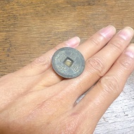 古錢幣戒指