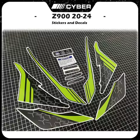 For Kawasaki Z900 20-24 2021 2022 2023 Full Vehicle Fairing Shell Sticker Decals Z900 Original Facto