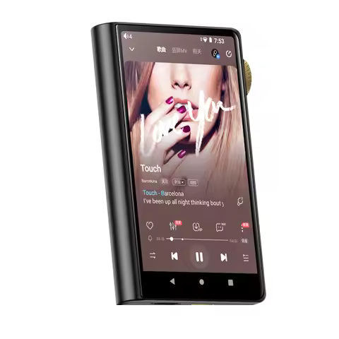 Famue Dual Channel HIFI Lossless MP3 Player Dual ESS9018K2M DACs Balanced Output Bluetooth 5.0 WiFi
