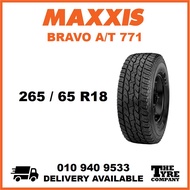 MAXXIS BRAVO A/T 771 - 265/65/18, 265/65R18 TYRE TIRE TAYAR 18 INCH INCI