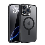 【Super Mag】Sanptoch For Magsafe Premium Phone Case For iPhone 16 / 15 / 14 / 13 Pro Max Matte Anti-f