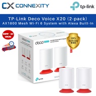 TP-LINK Deco Voice X20 AX1800 Mesh Wi-Fi 6 System with Alexa Built-In Tp Link Mesh Wifi Extender Tp 