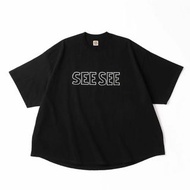 SEE SEE SFC Stripes For Creative Super Big New Font Logo Tee T Shirt SeeSee Supreme Nike Acg New Bal
