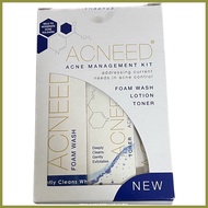 ۞ ▦ ☪ ACNEED FOAM WASH, TONER, LOTION