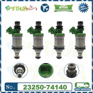 4pcs Fuel injector  23250-74140 23209-74140 for TOYOTA CELICA / CAMRY / SOLARA / RAV4 2.2L 5SFE 2.0L