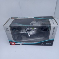 Diecast Miniature Car F1 mercedes amg petronas burago 1:43
