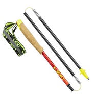 LEKI Alpha Trail Fx One Superlite Carbon Running Poles - Black