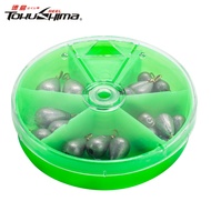 22PCS Lead Fishing Sinker 3.5g/5g/7g/10g/14g Bass Casting Weights Sinker Bell Drop Shot Weight with 