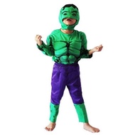 muscle costume hulk for kids 2-8yrs