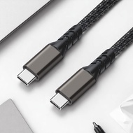 AUFU USB Type C to Type C Fast Charging Data Cable 6A 66W 1M, 2M & 3m