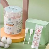 其他品牌 - [30支裝] 1次性 嬰兒口腔清潔棒 舌苔刷 寶寶脷苔 舌頭刷 嬰兒口腔清潔器 嬰孩 專用 一次性嬰兒口腔清潔棒 清潔脷苔 舌頭刷 舌苔刷