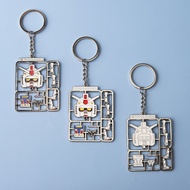 FooLii Raccoon สุนัขยี่ห้อ Gundam RX-78-2GUNDAM พวงกุญแจโลหะจี้แหวน Hollow Out อุปกรณ์เสริมแฟชั่น