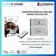 KINGSTON Eksternal SSD XS2000 Type-C External Portable SSD | 500GB/1TB/2TB/4TB | SXS2000