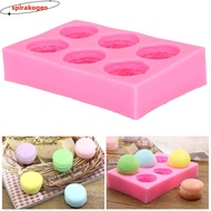SPIRAKOGEO|Mould, Silicone Reusable Silicone Mould, Baking Mould 6-Cavity Baking Mould Home Decorati