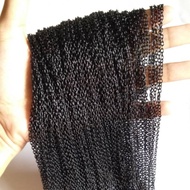 Hanging Brooch Chain Black Iron Chain/ 0.7