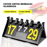 4-digit score board for Futsal, Tennis, Volleyball, Baseball, Badminton/ 4-Digit Portable Score Boar