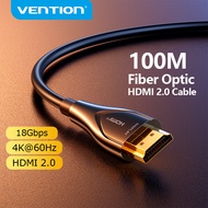 Vention 100m Fiber Optic HDMI Cable 4K 60Hz Ultra High Speed HDR eARC HDMI 2.0 Cable for HD Samsung 