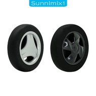 [Sunnimix1] Luggage Wheels Luggage Suitcase Wheels Durable, Luggage Casters Suitcase Swivel Wheels for Luggage Shopping Carts Suitcases