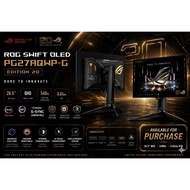 ASUS ROG Swift PG27AQWP-G 27" Dual Mode (2K 540Hz, HD 720Hz) OLED 0.02ms Gaming Monitor FreeSync & H