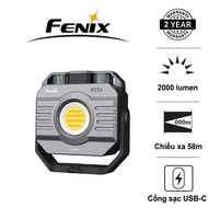Fenix CL28R camping flashlight, 2000 lumens, 58m range, 10,000mAh powerbank battery