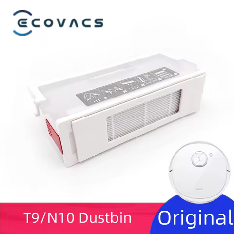 Original DEEBOT Dustbin for ECOVACS T9 / N10 / T9 Power Robot Vacuum Cleaner Spare Accessories Parts