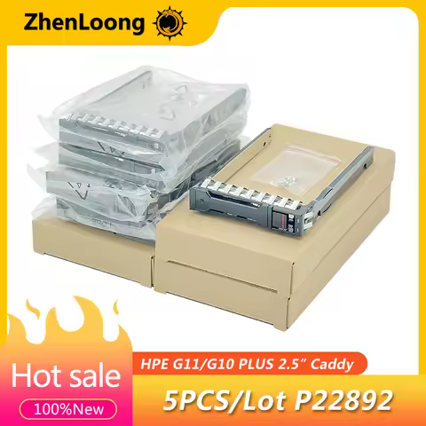 NEW 5PCS/Lot P22892 232720 2.5 Inch Caddy HDD Tray For HPE ProLiant DL320 DL340 DL380 DL385 Gen10 Pl
