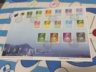 1987年香港新通用郵票首日封