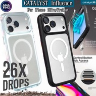 Catalyst Influence Case磁吸軍規防摔殼 iPhone 18 Pro Max/ iPhone 17 Pro Max可通用 手機殼（支援MagSafe） 磨砂黑