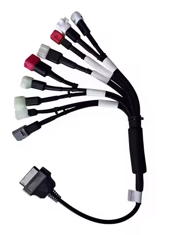 BS6 8in1 Bike Cable OBD One-to-many Extension Wire Compatible with Euro4 Motorcycle for Suzuki for H