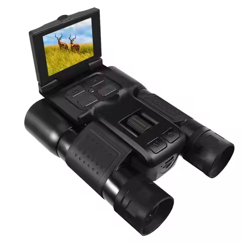 Dt30 12X32 2.5K Hd Professional Binoculars Camera 48Mp 12X Optical 8X Digital Zoom Telescope for Out